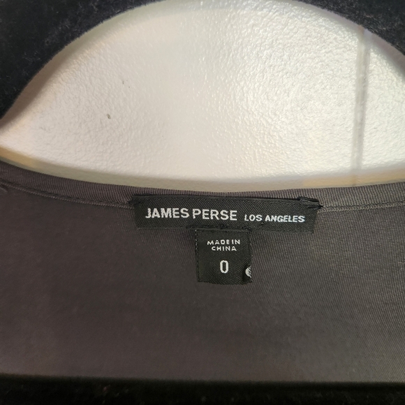 JAMES PERSE Women's Gray Cap Sleeve Maxi Long Dress Size 0 XS Minimalist Winter - Picture 5 of 9